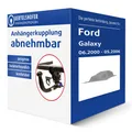 Produktbild: Auto Hak Anhängerkupplung abnehmbar für FORD Galaxy I Typ WGR AHK