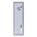 Produktbild: Zeller 11535 Magnet- /Schreibtafel, 20 x 60 cm, alugrau