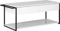 Produktbild: FACKELMANN Waschtisch-Unterschrank NEW YORK / Badschrank mit Soft-Close / Maße (B x H x T): ca. 107,5 x 43,5 x 47,5 cm / Waschbeckenunterschrank mit 1 Schublade & Handtuchhalter / Korpus & Front: Weiß