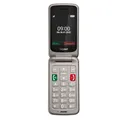 Produktbild: Gigaset GL 595 Titanium Handy (Silber, Seniorenhandy, Klapp) #1906845