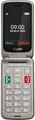 Produktbild: Gigaset GL595 Klapphandy Seniorentelefon Silber Großtasten SOS Ladestation