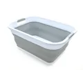Produktbild: 41L Collapsible Plastic Laundry Basket - Foldable Pop Up Storage Container/Or...