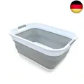Produktbild: SAMMART 41L Collapsible Plastic Laundry Basket - Foldable Pop Up Storage
