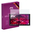 Produktbild: atFoliX Glasfolie für Kenwood DNX8180DABS Displayfolie 9H Schutzpanzer