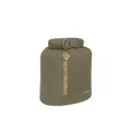 Produktbild: Sea to Summit - Lightweight Dry Bag XS 3L - wasserdichte Aufbewahrung - Rollverschluss - Recycling-Gewebe - Befestigung & D-Ring - Wandern & Paddelsport - 17 x 13.3 x 21.3cm - Olive Green - 45g