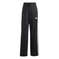 Produktbild: adidas Women's Essentials 3-Stripes Open Hem French Terry Pants, Black/White, L