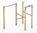 Produktbild: Calisthenics-Station Wickey FIT Base 510 Outdoor Fitnessstation für Erwachsene