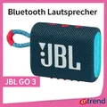 Produktbild: JBL GO 3 Bluetooth Lautsprecher Blau/Pink, wasserdicht, 5h Akku, kompakt