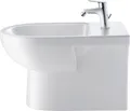 Produktbild: Duravit No.1 Standbidet, mit Überlauf, 1 Hahnloch, 365x650mm, Back to wall, weiß, 2297100000