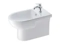 Produktbild: Duravit No. 1 Stand-Bidet 2297100000 37x65cm, mit Hahnloch, Überlauf, Hahnlochbank, weiß