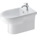 Produktbild: Duravit No.1 Standbidet, mit Überlauf, 1 Hahnloch, 365x650mm, Back to wall, weiß, 2297100000