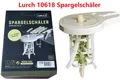Produktbild: LURCH SpargelschälerLurch Spargelschäler mit 6 Präzisionsklingen, Schraub creme