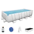 Produktbild: Bestway® Power Steel™ Frame Pool Komplett-Set mit Sandfilteranlage 488x244x122cm