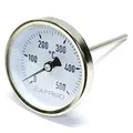 Produktbild: Afriso Rauchgas-Thermometer TR 80 0-500°C 150mm