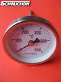 Produktbild: Rauchgas Thermometer 0-500°C Ø 80 mm Rauchgasthermometer 150 mm lang Afriso