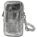 Produktbild: Toscanto Damen Umhängetasche Handtasche Leder Tasche silber OTT827SJ