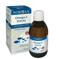 Produktbild: Norsan Omega 3 Total Fischöl Zitrone  EPA DPA DHA Vitamin E 200 ml PZN 13476520