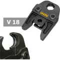 Produktbild: Rems Pressbacke Presszange Standard V18 ( 570125 ) für ROMAX 4000 / Akku Press ACC etc (140 mm) (570125)