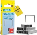 Produktbild: Rapid Feindrahtklammern Typ 53, 8 mm, Kleinpackung galvanisierter Stahldraht, im Karton mit Eurolochung, - 1 Stück (40109503)