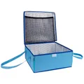 Produktbild: Maximex Aufbewahrungsbehälter, BxHxT: 38 x 17 x 38 cm, blau