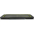 Produktbild: EXIT Silhouette Sporttrampolin 244x366cm, Bodentrampolin, Rechteckig, für Kinder, Schwarz - Schwarz