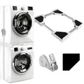 Produktbild: Universal-Stapelbausatz/Verbindungsrahmen für Waschmaschine und Wäschetrockne...