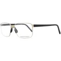 Produktbild: Porsche Design Eyeglasses P8313 P/8313 B Light Gold/Black Optical Frame 57mm