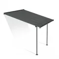 Produktbild: Palram-Canopia Terrassenüberdachung CAPRI 3x3.05 (314x299cm) 6mm HKP Grau