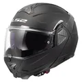 Produktbild: LS2 FF910 Advant II Solid Matt Black Gr. XS Motorradhelm Klapphelm schwarz matt