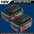 Produktbild: 2x 18V 5,0Ah Akku Für Bosch Professional GBA GSR GSB BAT618 BAT609 BAT607 BAT620