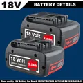 Produktbild: 2Pack 18V 5,0Ah Akku für Bosch Professional GBA GSR GSB BAT618 BAT609 BAT620 DHL