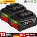 Produktbild: 2X 18V 5,0Ah Akku Für Bosch Professional GBA GSR GSB BAT618 BAT609 BAT607 BAT620