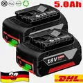 Produktbild: 2X 5,0Ah Akku Für Bosch 18V Professional GBA GSR GSB BAT618 BAT609 BAT607 BAT620