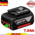 Produktbild: 7,0Ah Akku Für Bosch 18V Professional GBA GSR GSB BAT618 BAT609 BAT607 BAT620 DE