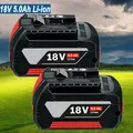Produktbild: 2x 5,0Ah Akku Für Bosch 18V Professional GBA GSR GSB BAT618 BAT609 BAT607 BAT620