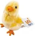 Produktbild: Uni-Toys Kuscheltier Küken gelb - 13 cm (Höhe) - Plüsch-Huhn, Henne, Vogel - Plüschtier, zu 100 % recyceltes Füllmaterial