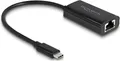 Produktbild: DeLOCK USB Type-C™ Adapter zu Gigabit LAN mit Power Delivery 100 Watt