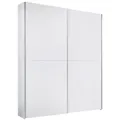Produktbild: P & B Schwebetürenschrank, Weiß, 2 Fächer, 170x195x57.5 cm, Blauer Engel, BQ - Bündnis für Qualität, Made in Germany, Schlafzimmer, Kleiderschränke, Schwebetürenschränke