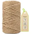 Produktbild: Garten Juteschnur 5mm Dicke,Bindegarn,Gartenschnur, Bastelschnur Kordel Rolle...