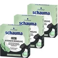 Produktbild: 3 x Schauma 3in1 Intensive Reinigung festes Shampoo mit Aktivkohle 60g