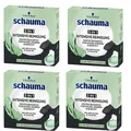Produktbild: 4 x Schauma 3in1 Intensive Reinigung festes Shampoo mit Aktivkohle 60g