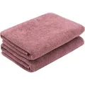 Produktbild: Zollner Duschtücher,, Altrosa, Textil, 70x140 cm, Oeko-Tex® Standard 100, Badtextilien, Duschtücher