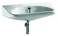 Produktbild: Geberit Paracelsus Waschtisch 640 mm x 490 mm - Weiß Alpin KeraTect - 251060600