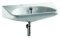 Produktbild: Geberit Paracelsus Waschtisch 640 mm x 490 mm - Weiß Alpin KeraTect - 251060600