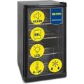 Produktbild: METRO Professional Mini-Kühlschrank GPC1088, 88 L, 1.052 kWh/24h, 3 Edelstahl-Drahtböden, schwarz