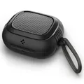 Produktbild: Spigen Rugged Armor entwickelt für Powerbeats Pro 2 Case (2025) Sichere Schutzhülle mit Karabiner - Matt Schwarz