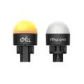 Produktbild: CYCL WingLights Pop for e-Scooters Blinker für Elektroroller | Blinker, kompatibel mit Lenker mit Profil Mond steigender Mond | Akku geladene LED Orange Blinklichter