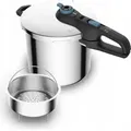 Produktbild: TEFAL Pressure cooker TEFAL SECURE TRENDY 8L P2584401 - Silber