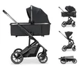 Produktbild: Osann Kombi-Kinderwagen Juntos, mit Babywanne, Sportsitz, gefederte Gummiräder,hochwertige Materialien