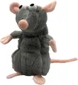 Produktbild: Aumüller Katzenkissen Ratte Cedric grau mit Füllung 13 x 6 x 5 cm